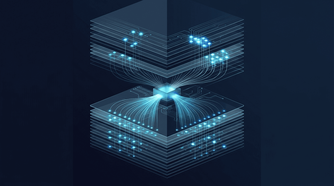 Illustration of DeepSeek V4.1-Flash's causal encoder-decoder: a 20-layer encoder feeding a shared compressed KV cache read by a 20-layer decoder